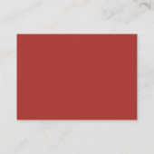 De Placement Carte Red Guitar Grunge Place (Dos)