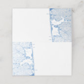 De Placement Carte Rehoboth Beach Delaware (Extérieur déplié)