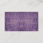 De Placement Carte Royal Peacock Purple Place (Dos)