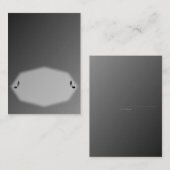 De Placement Carte Silver Music Place (Devant / Derrière)