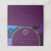 De Placement Carte spatiale Astrologique Galaxy Arch Violet Cos (Extérieur déplié)