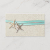 De Placement Carte Starfish and Ribbon Place (Dos)