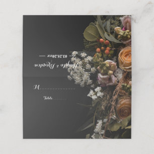 De Placement Carte vintage foncé