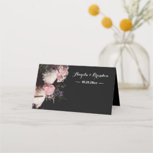 De Placement Carte vintage foncé