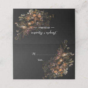 De Placement Carte vintage foncé