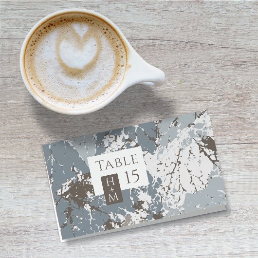 De Placement Chocolat d'ardoise Automne Feuilles Mariage Carte 