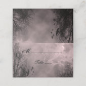 De Placement Ciel rouge lune hantée avec Ravens Carte Place rep (Extérieur déplié)