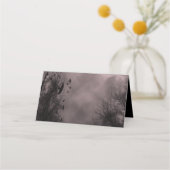 De Placement Ciel rouge lune hantée avec Ravens Carte Place rep (Dos)