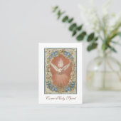 De Placement Confirmation Carte religieuse Saint-Esprit Dove Pl (Debout devant)