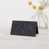 De Placement Elégant Goth Blue Roses table carte place (Dos)