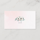 De Placement Eucalyptus anemone site floral Insérer carte (Dos)