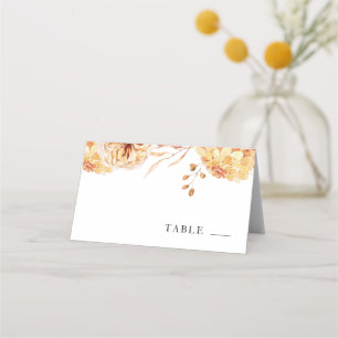 De Placement Feuilles d'automne Chute amoureuse Mariage Carte P