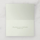 De Placement Green Grandes Nom Carte Place (Intérieur déplié)