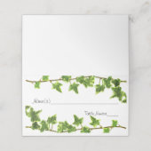 De Placement Green Ivy - Carte d'escorte (Extérieur déplié)