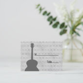 De Placement Gris Guitare Grunge Carte Place (Debout devant)