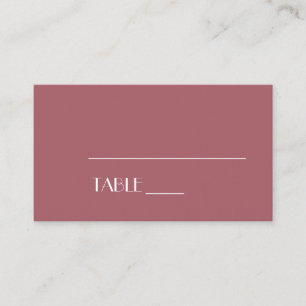 De Placement Jardin rose   Carte Rose foncé Mariage