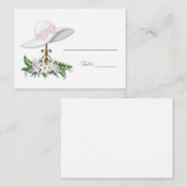 De Placement Joli Casquette, Carte Place Fleurs (Devant / Derrière)