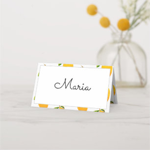De Placement La carte Lemon Place