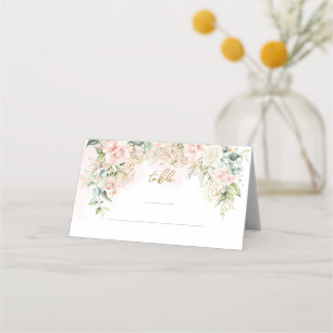 De Placement Lavush rose bouquet mariage carte place