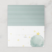 De Placement Le Petit Prince | Carte Baby shower (Extérieur déplié)