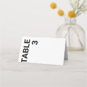 De Placement Lettres en gras minuscules Mariage carte blanche (Dos)