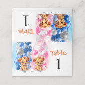 De Placement Lion Genre Révéler Plaqué Carte Place (Extérieur déplié)