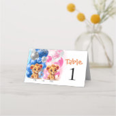 De Placement Lion Genre Révéler Plaqué Carte Place (Dos)