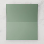 De Placement Moderne Mariage Vert Sauge (Binnenkant ongevouwen)