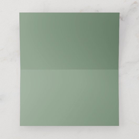 De Placement Moderne Mariage Vert Sauge (Binnenkant ongevouwen)