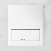 De Placement Nettoyer la carte Black et White Place (Extérieur déplié)