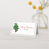 De Placement Noël Noël Carte d'Escort Holly (Devant)