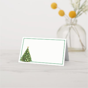 De Placement Nom Carte Place-Christmas Tree Carte Place