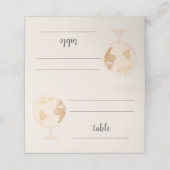 De Placement Notre Adventure World Globe Carte Voyage Mariage o (Extérieur déplié)