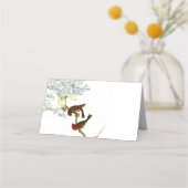 De Placement Oiseaux & Fleurs Mariage chinois Place + Carte Men (Dos)