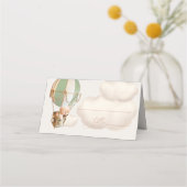 De Placement On Peut Attendre ! Carte baby shower (Dos)