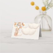 De Placement On Peut Attendre ! Carte baby shower (Dos)