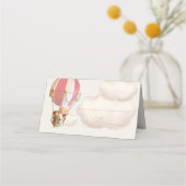 De Placement On Peut Attendre ! Carte baby shower (Dos)