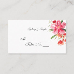 De Placement PixDezines aquarelle peut fleurir/placer des carte