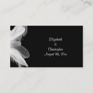 De Placement Plumes blanches Carte Place 2