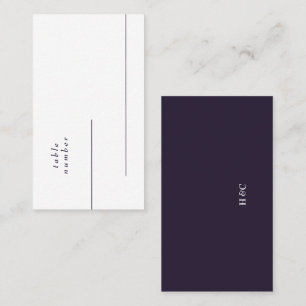De Placement Purple Moderne Simple Nettoyer Plaque Carte