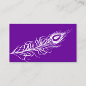 De Placement Secouer votre carte Place Feathers (violet) (Dos)