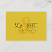 De Placement Strands stylés | carte mère jaune (Dos)