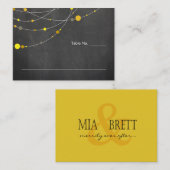 De Placement Strands stylés | carte mère jaune (Devant / Derrière)