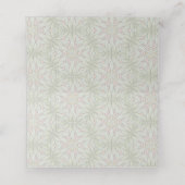 De Placement Style Ethnique simple en Sage Vert Couleur Carte P (Intérieur déplié)