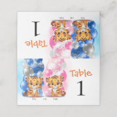 De Placement Tiger Genre Révéler Plaqué Carte Place (Extérieur déplié)