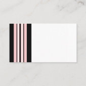 De Placement Titulaire d'une carte rose et noire (Dos)