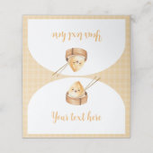 De Placement Une Carte Place Anniversaire (Extérieur déplié)