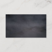 De Placement Vert botanique foncé Carte d'escorte rustique vint (Dos)