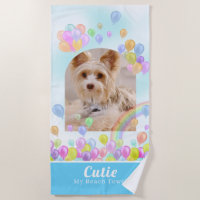 Animal Animal Animaux Balloon Beach Serviette