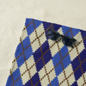 De Plage Blueberry Scone Jacquard Beach Serviette (En situation)